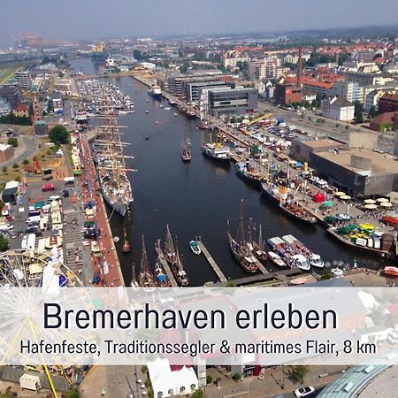 "Lilie" In Geestland-Langen, Ideal Fuer Familien & Homeoffice - Wlan & Parkplatz - 3 Zimmer, Balkon - Nahe Bremerhaven Luaran gambar