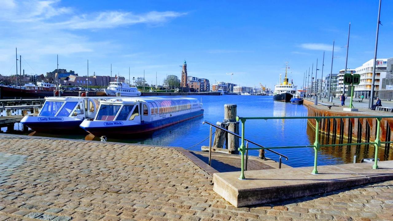 "Lilie" In Geestland-Langen, Ideal Fuer Familien & Homeoffice - Wlan & Parkplatz - 3 Zimmer, Balkon - Nahe Bremerhaven Luaran gambar